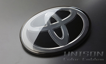 UNISON-純正エンブレム改 トヨタ86 GRエンブレム マットブラック