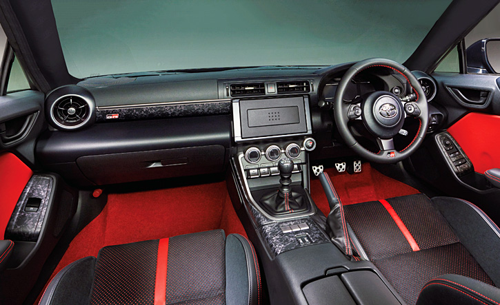 トヨタ 86 スバル BRZ カーボン 内装パネル 4点セット