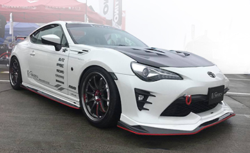 VARIS(バリス) トヨタ86 フロントスポイラー（関連イメージ）