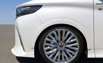 ガレージベリー アルファード ローダウンフェンダートリム(2)|フロント