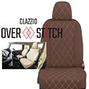 60系ハリアー　レザーシートカバー・オーバーステッチ　Clazzio(クラッツィオ)/スタイリッシュ