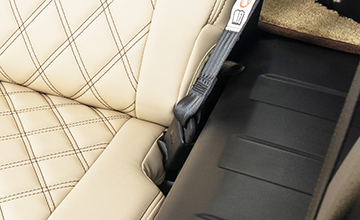 シートベルト対応