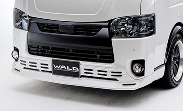 WALD(ヴァルド) ハイエース フロントスポイラーType4・Classics