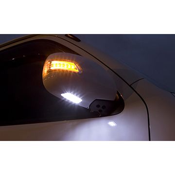 ハイエース｜ミラーパーツ・LEDウインカードアミラー・広角ミラー【通販サイトauto-acp2】