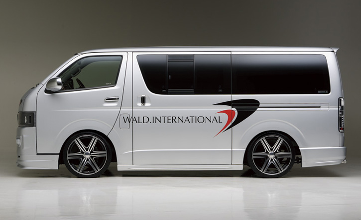 Wald ヴァルド 0系 ハイエース サイドステップ Model1 2 Executive Line エアロパーツ Hiace 通販サイトauto Acp