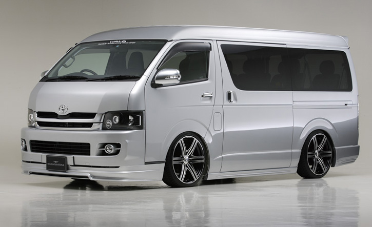 Wald ヴァルド 0系 ハイエース サイドステップ Model1 2 Executive Line エアロパーツ Hiace 通販サイトauto Acp