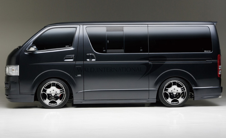 Wald ヴァルド 0系1 2型 標準ボディ ハイエース 3点キットver 1 Executive Line エアロパーツ Hiace 通販サイトauto Acp