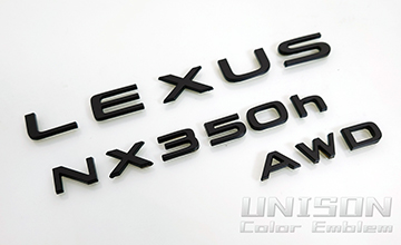 レクサスNXUNISON-純正エンブレム改 イメージ画像
