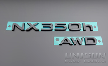 レクサスNXUNISON-純正エンブレム改 イメージ画像