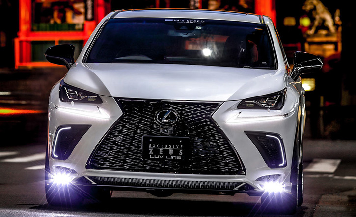 エクスクルーシブゼウス Z10系後期fスポーツ レクサスnx Ledデイライトキット Luv Line Lexus Nx通販サイトauto Acp