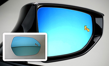 レクサスRCアウトバーン ブラインドスポットモニター対応加工