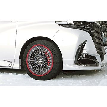 TOM'S(トムス)　レクサスRC/雪路滑り止め　スノーソックス・布製タイヤチェーン(1)