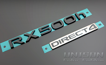 レクサスRXUNISON-純正エンブレム改 イメージ画像