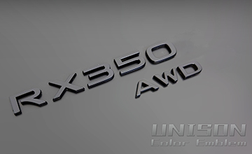 レクサスRXUNISON-純正エンブレム改 イメージ画像