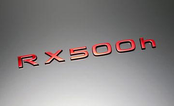 Grazio(グラージオ)　10 レクサスRX　ディープレッドクロームエンブレム