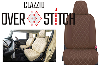 Clazzio(クラッツィオ) ライズ レザーシートカバー・オーバーステッチ