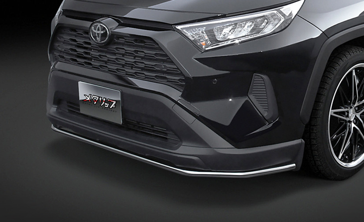 RAV4用フロントリップ トップライン(メタリップ) エアロ