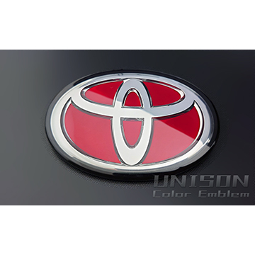 RAV4用GRエンブレム レッド UNISON-純正エンブレム改 RAV4用GRエンブレム レッド UNISON-純正エンブレム改